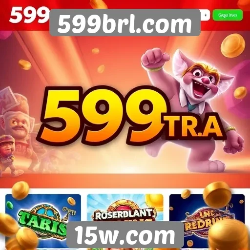 Exploração dos jogos disponíveis em 599brl.com