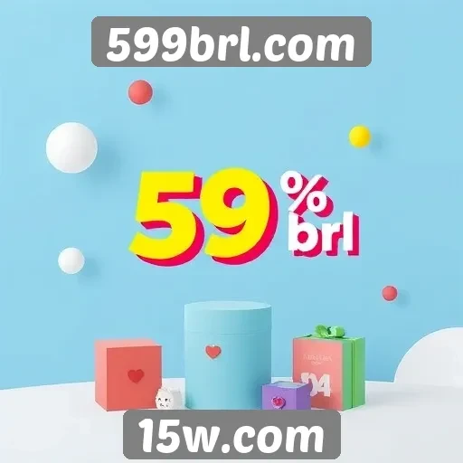 Promoções disponíveis no site 599brl.com